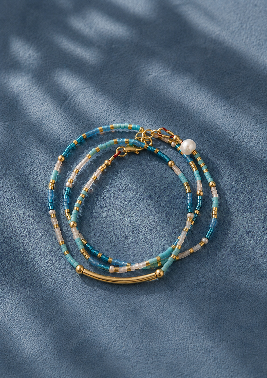 Řetízek Teal Blue