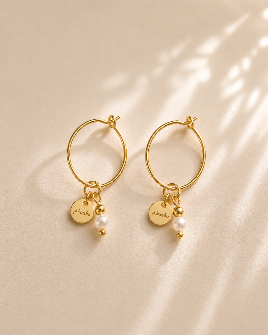 Náušnice Pearl Balance Gold